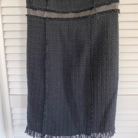 Rebecca Taylor black tweed mini dress - Picture 4 of 11